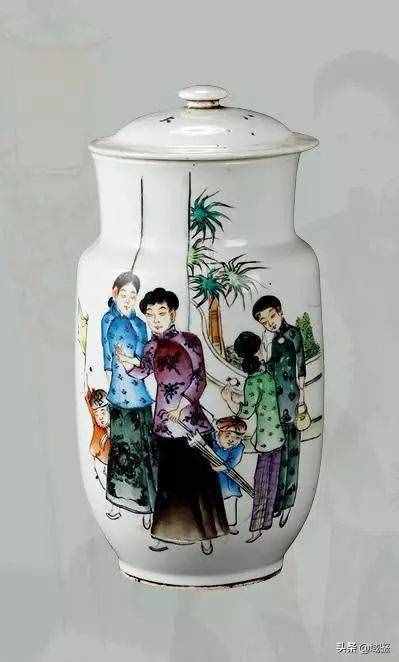 干貨︱民國粉彩時(shí)裝人物瓷器