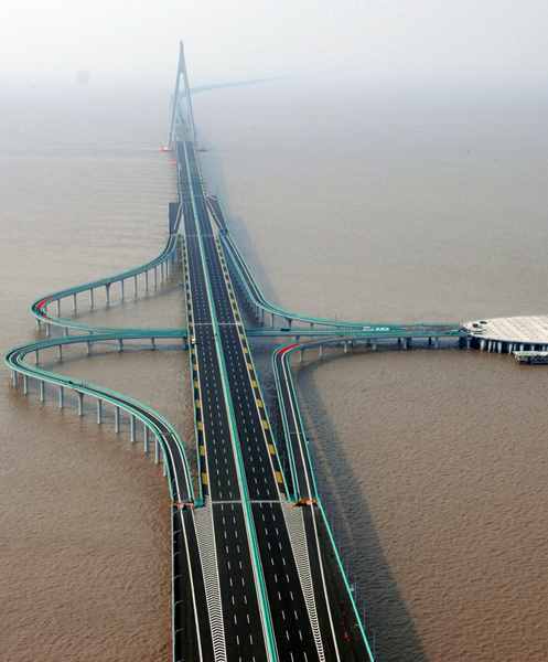 世界最長的7座橋5條在中國，最長的超過150公里