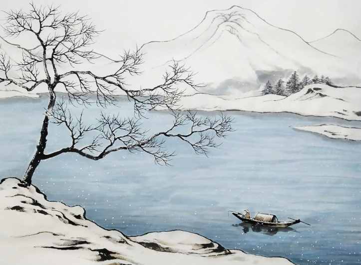 柳宗元的這首詩，只用了二十個字，便寫出了絕妙的雪景，令人贊嘆