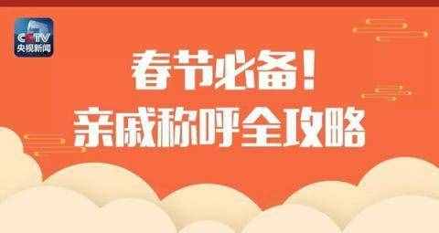 媽媽的舅舅叫“舅媽”好像不太對(duì)啊 年夜飯前必讀：親戚稱呼全攻略