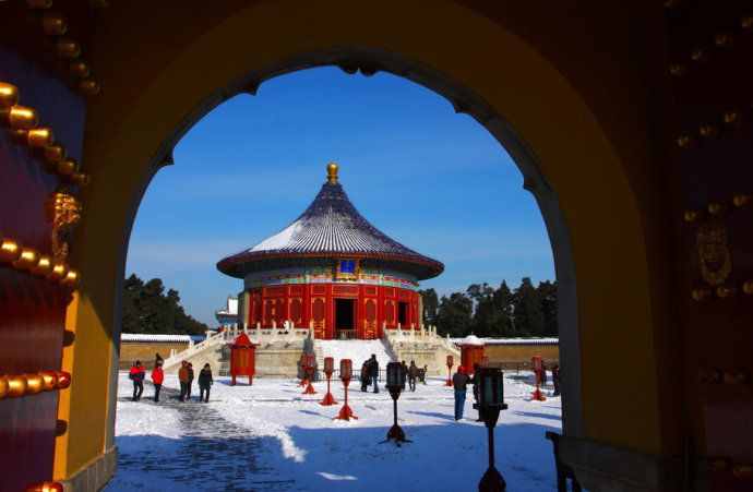 北京天壇，美極了