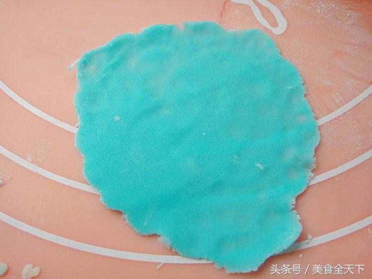 藍(lán)色妖姬翻糖蛋糕，制作就是這么簡單！