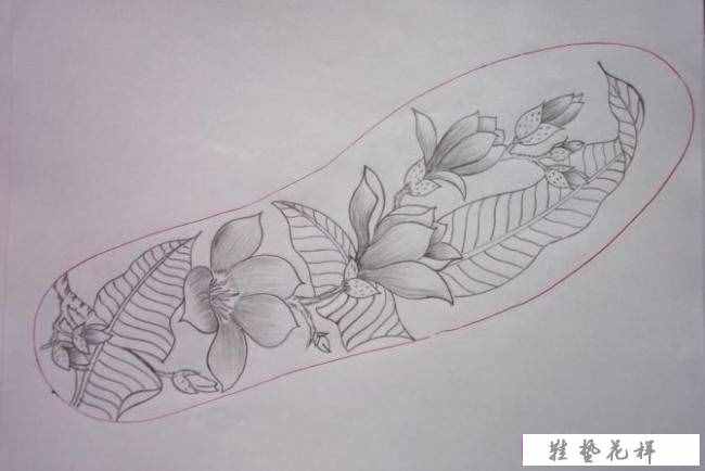 25款鞋墊刺繡花樣圖紙，踩在腳下的藝術，收藏起來！