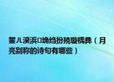 鐢ㄦ湀浜埆縐扮殑璇楀彞（月亮別稱的詩句有哪些）