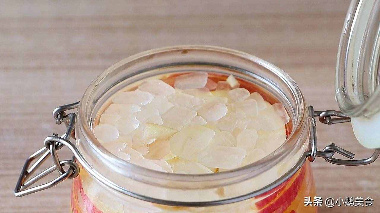 自制蘋果醋，做法簡(jiǎn)單，健康零添加，5塊錢做1罐，能喝一個(gè)月