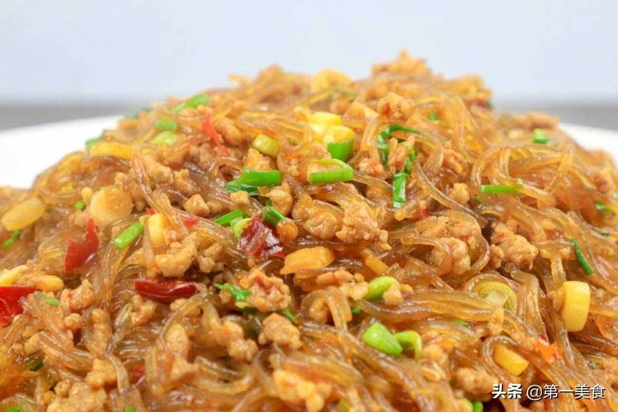 螞蟻上樹(shù)的正確做法，不坨不粘連，香味十足比吃肉都過(guò)癮