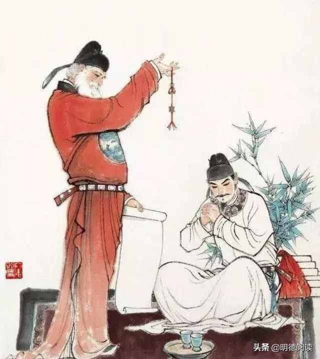 賀知章對李白是真愛，為李白金龜換酒