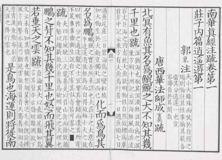 古籍推薦——南華真經(jīng)注疏
