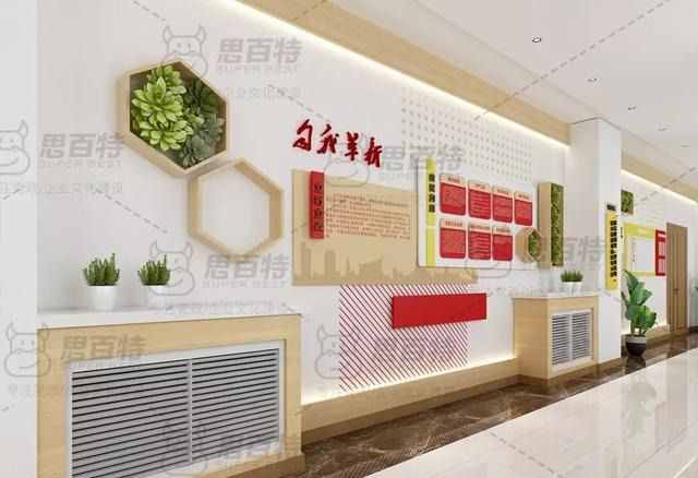 走廊文化墻這樣做才上檔次