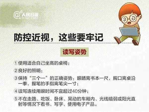 預(yù)防近視的最佳方法竟是它！根本不花一分錢，你肯定不知道