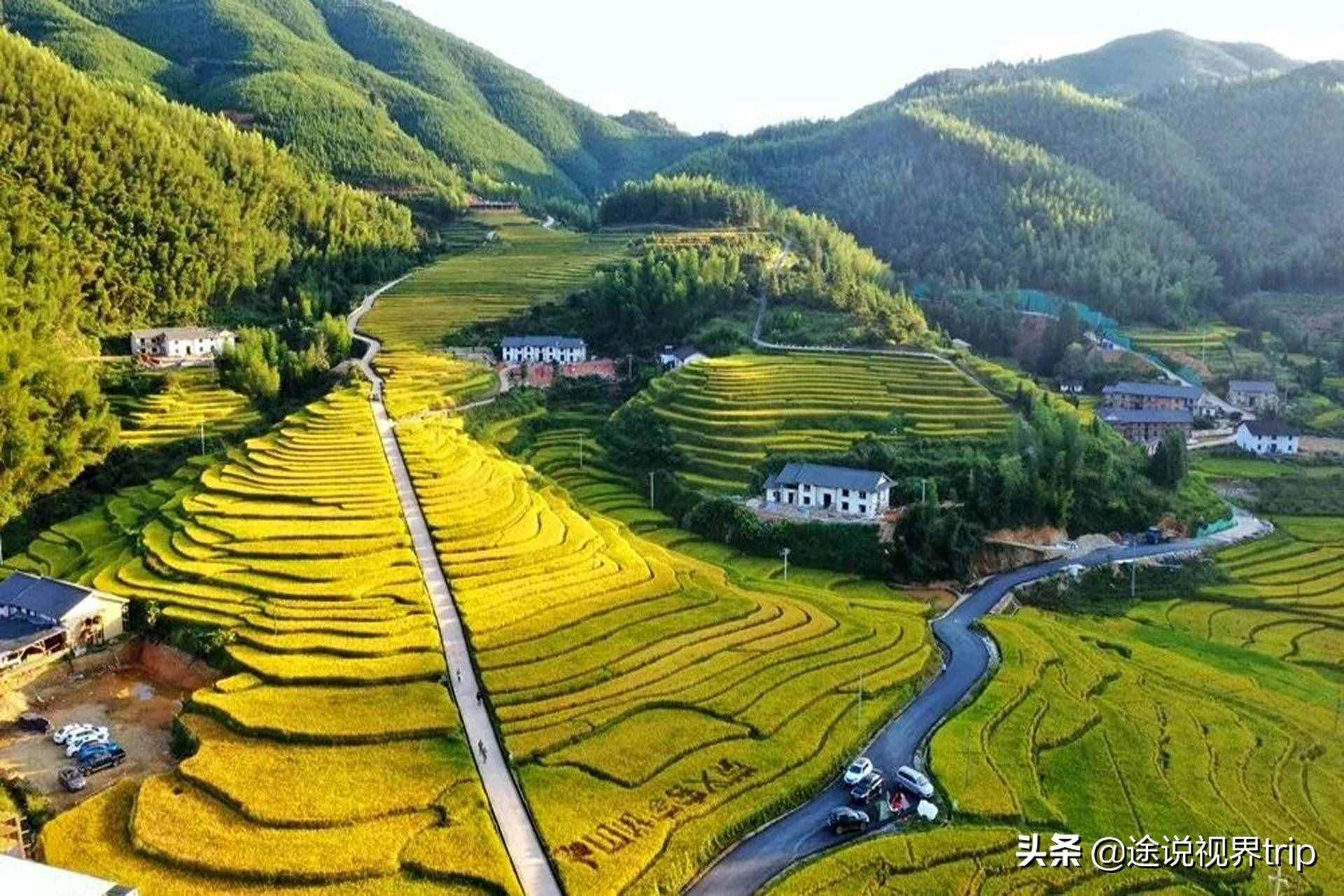 中國10大最美的梯田景觀，千年雕塑出來的仙境，如詩如畫美不勝收