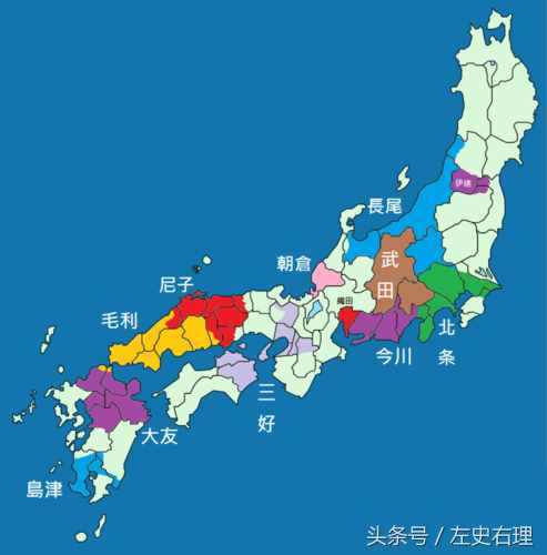 日本戰(zhàn)國(guó)時(shí)代，最強(qiáng)的十位大名！