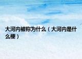 大河內被稱為什么（大河內是什么梗）