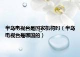 半島電視臺(tái)是國家機(jī)構(gòu)嗎（半島電視臺(tái)是哪國的）