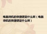 電腦待機(jī)的快捷鍵是什么?。娔X待機(jī)的快捷鍵是什么?。? /></span></a>
                        <h2><a href=