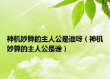 神機(jī)妙算的主人公是誰(shuí)呀（神機(jī)妙算的主人公是誰(shuí)）