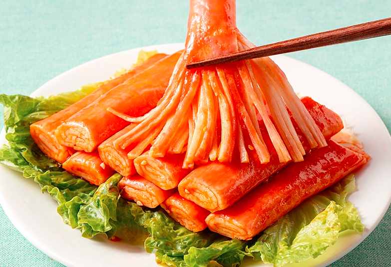 蟹棒是用螃蟹肉做的嗎？看完它的配料表后，吃貨們表示不淡定了