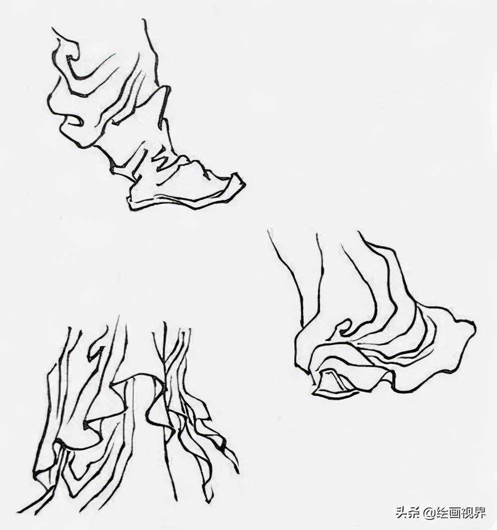 白描知識(shí)：從線條到描法，圖解白描18種技法，初學(xué)者必學(xué)知識(shí)