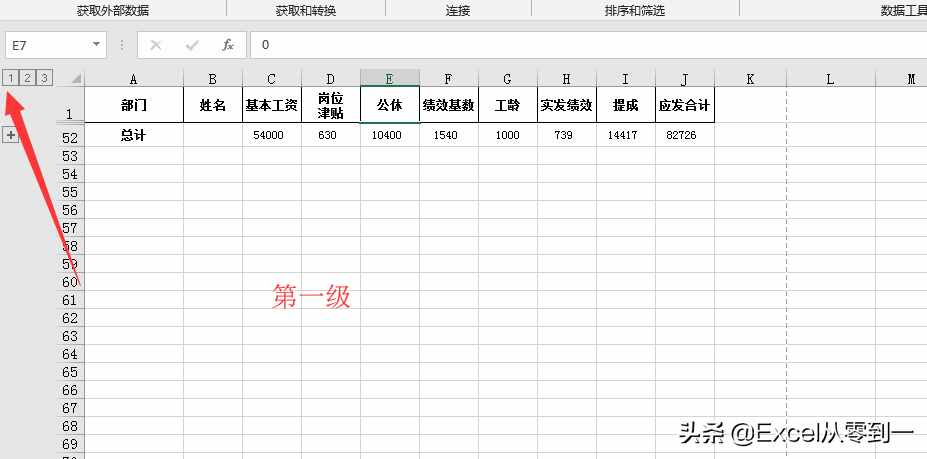 3步搞定Excel表格中的分類別匯總數(shù)據(jù)，簡單到?jīng)]朋友