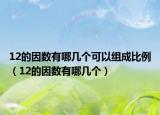 12的因數(shù)有哪幾個可以組成比例（12的因數(shù)有哪幾個）