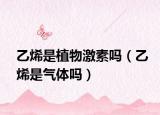 乙烯是植物激素嗎（乙烯是氣體嗎）