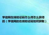 學(xué)信網(wǎng)在線驗(yàn)證碼怎么得怎么獲得的（學(xué)信網(wǎng)的在線驗(yàn)證碼如何獲?。? /></span></a>
                        <h2><a href=