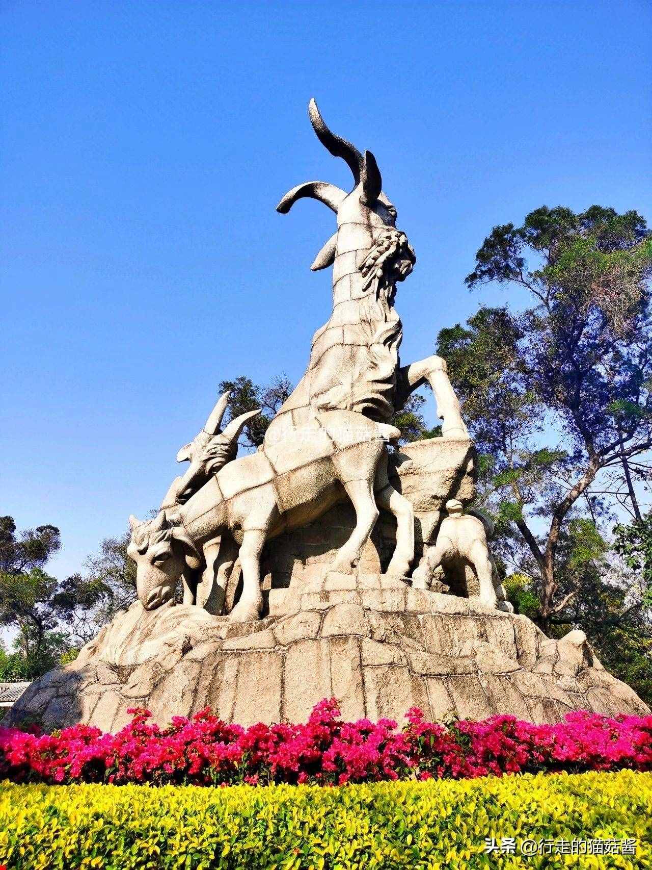 廣州越秀公園游覽路線推薦，深度游玩拍照攻略