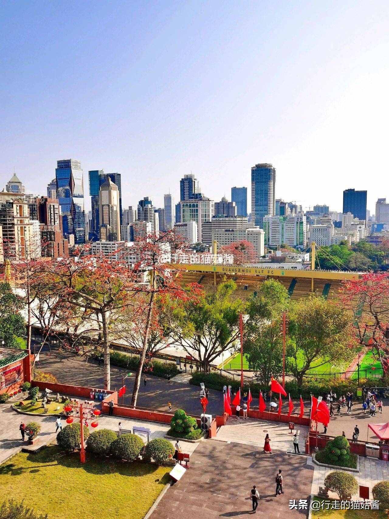 廣州越秀公園游覽路線推薦，深度游玩拍照攻略