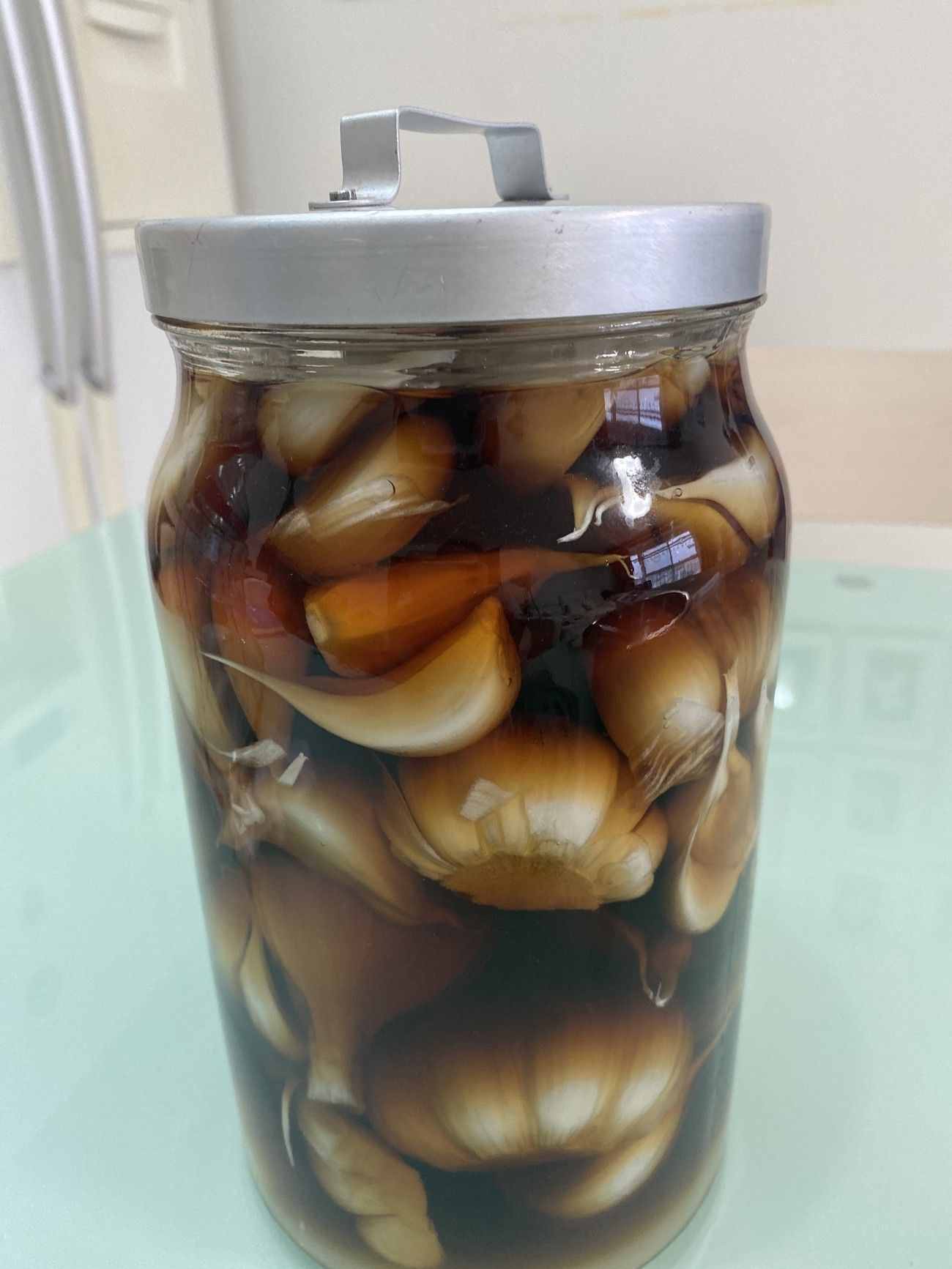 奶奶教我腌糖蒜的方法，腌一次吃半年，開胃又下飯，口感酸甜嫩爽