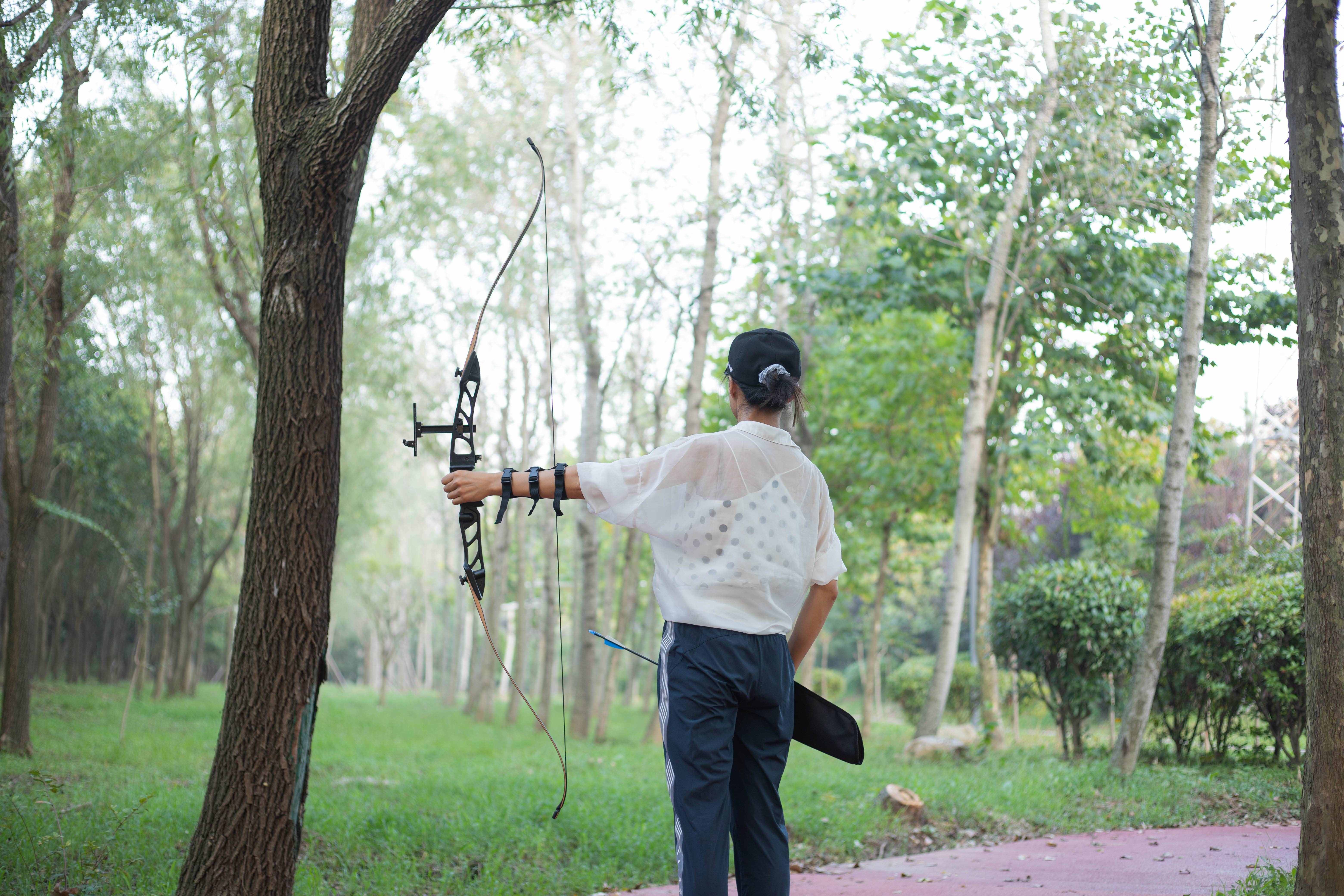 669元健身競技器材，行列佼佼者，極客星競技反曲弓首測