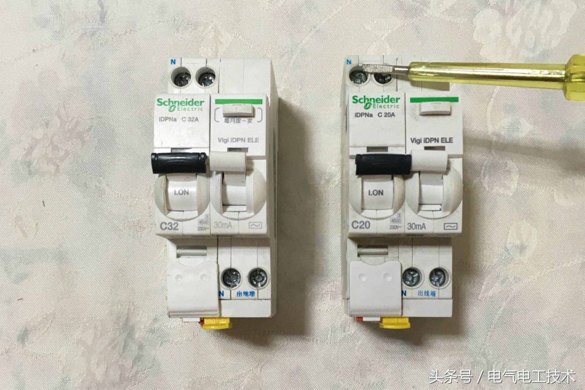 漏保該怎么接線？左零右火？左火右零？一文告訴你，學(xué)電工不迷惑