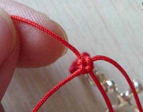 幸運漂亮小紅繩手鏈，附詳細教程