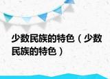 少數(shù)民族的特色（少數(shù)民族的特色）