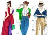 今日更新手繪服飾（日本插畫師春夏手繪穿搭）