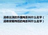 湯唯出演的外國(guó)電影叫什么名字（湯唯梁朝偉拍的電影叫什么名字）