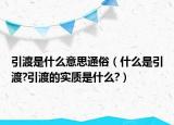 引渡是什么意思通俗（什么是引渡?引渡的實(shí)質(zhì)是什么?）