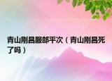 青山剛昌服部平次（青山剛昌死了嗎）