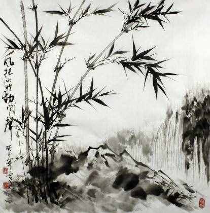 鄭板橋的詠竹詩，前兩句很普通，結(jié)尾廣為傳頌，人人傳唱