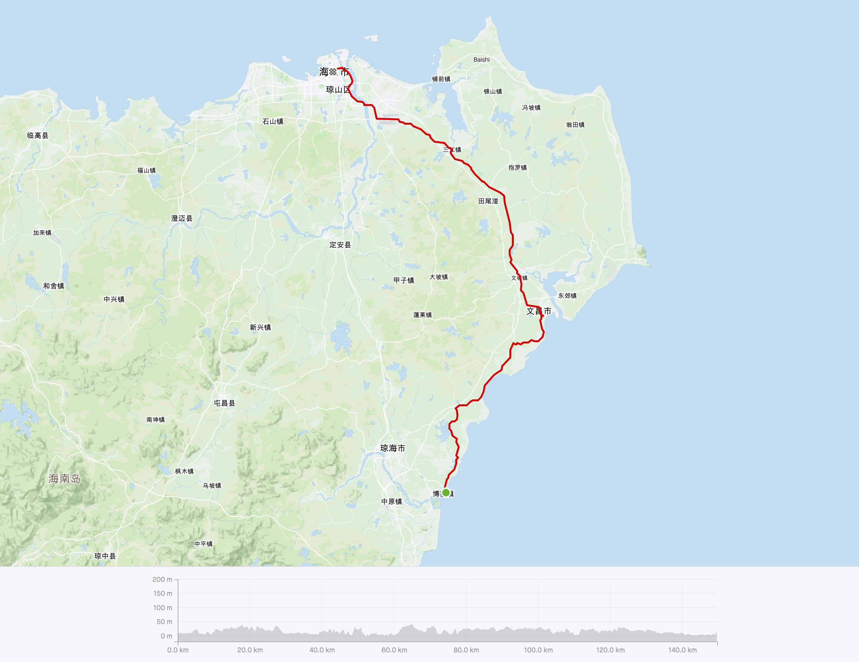 你一定想去的，海南自行車(chē)環(huán)島線(xiàn)路介紹，800公里的椰島風(fēng)光