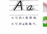 今日更新26個(gè)英文字母手寫體（超詳細(xì)的26個(gè)英文字母書寫規(guī)范）