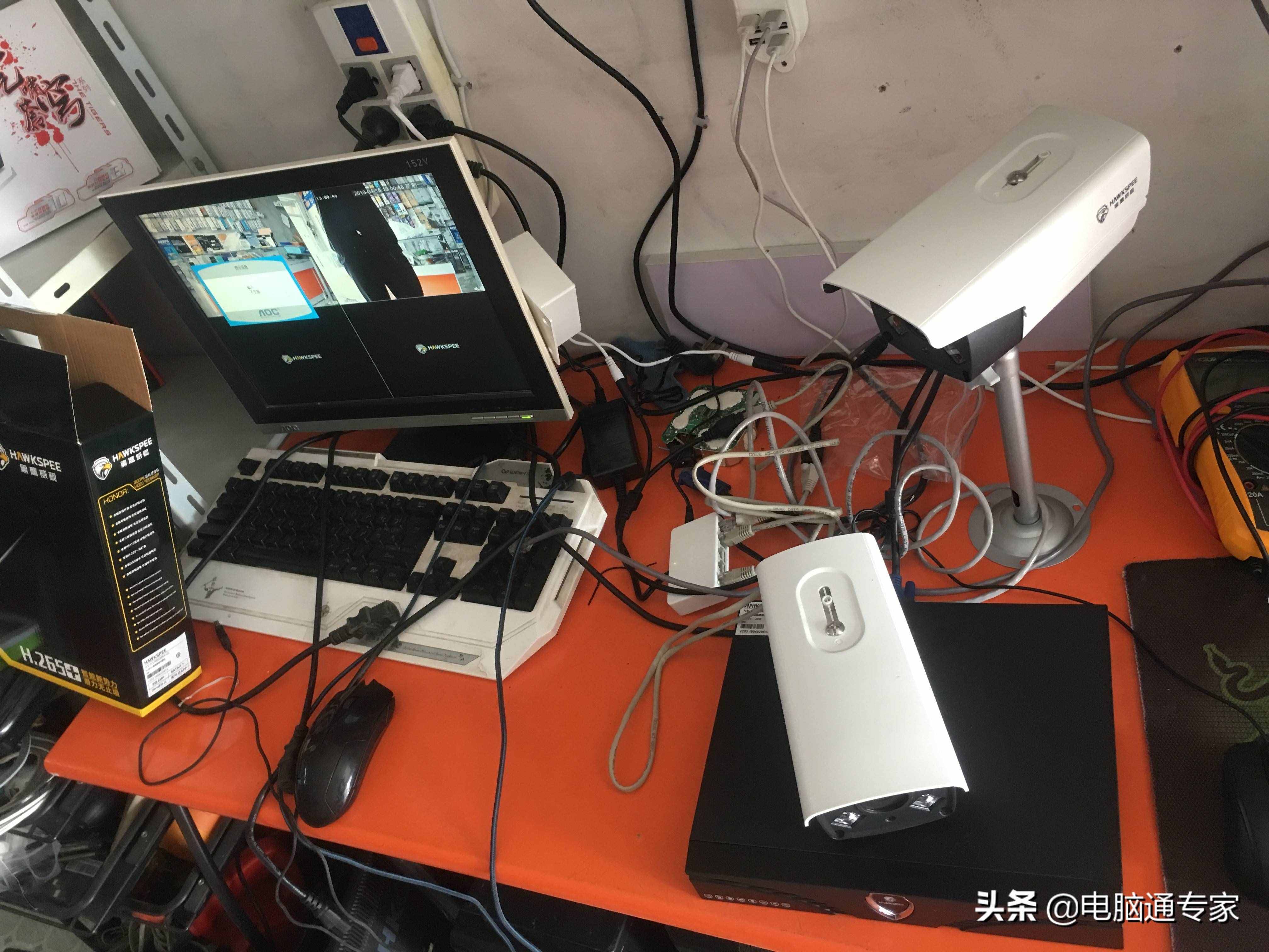 教大家如何安裝家用監(jiān)控，其實(shí)沒(méi)有你們想象的那么難，很簡(jiǎn)單！