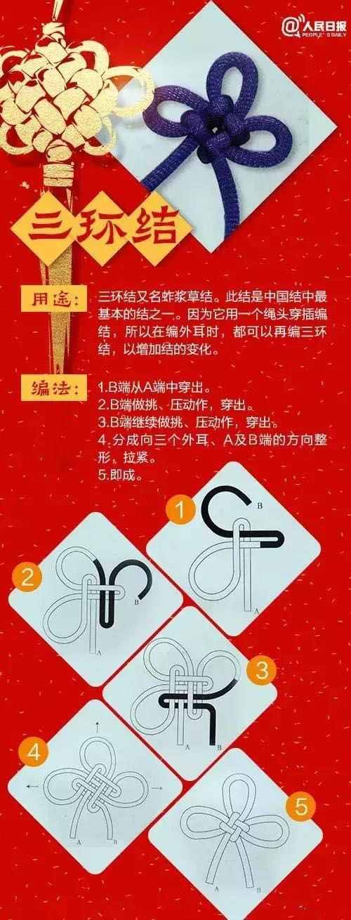 6種中國結(jié)編法圖解，超級(jí)簡單，學(xué)完都忍不住發(fā)朋友圈炫耀！
