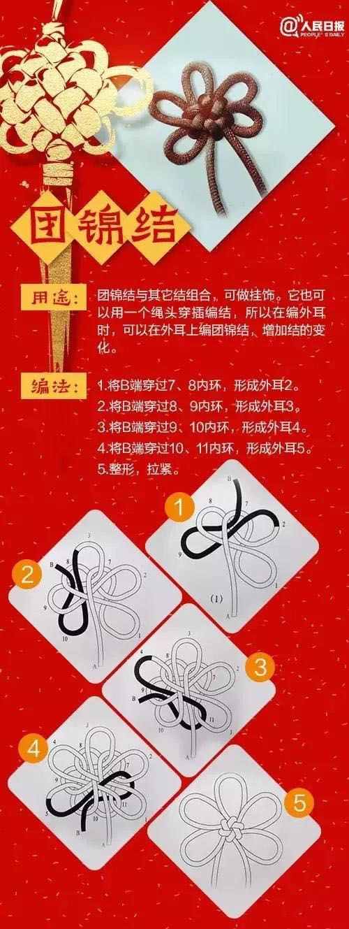 6種中國結(jié)編法圖解，超級(jí)簡單，學(xué)完都忍不住發(fā)朋友圈炫耀！