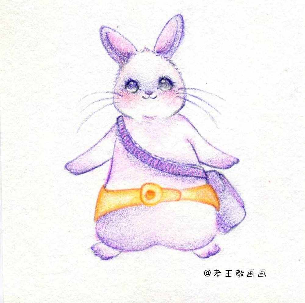 中秋節(jié)到了，教你畫一只小玉兔！