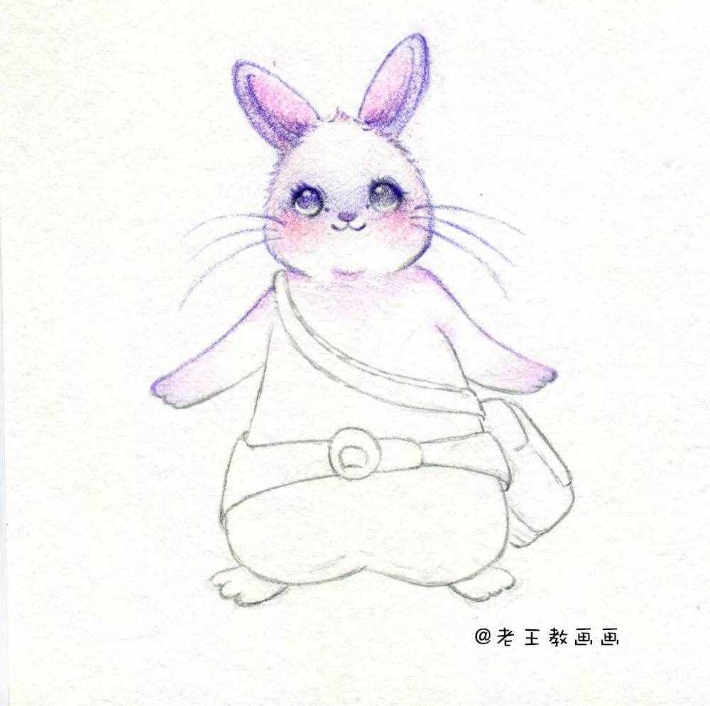 中秋節(jié)到了，教你畫一只小玉兔！