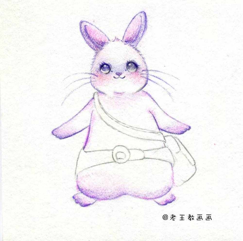 中秋節(jié)到了，教你畫一只小玉兔！