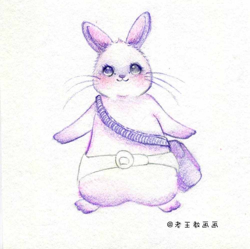 中秋節(jié)到了，教你畫一只小玉兔！