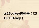 cs16cdkey序列號(hào)（CS1.6 CD-key）