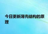今日更新薄殼結構的原理