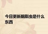 今日更新胭脂蟲(chóng)是什么東西